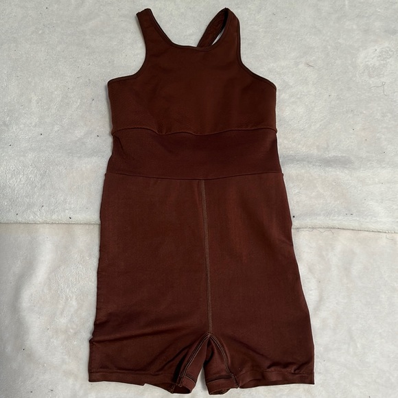 NWOT Free People Every Single Time Runsie Color Chocolate Size XS/S - Picture 5 of 10